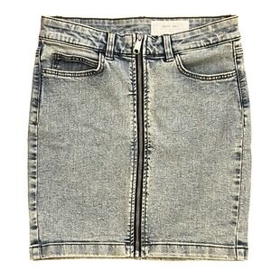 NWOT Noisy May Light Blue‎ Denim Mini Skirt, Women's Size XS